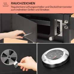 Aberdeen Single Holzkohlegrill 15 Aberdeen Single Holzkohlegrill -Küchenbedarf Angebote 10040292 de 0005 usp