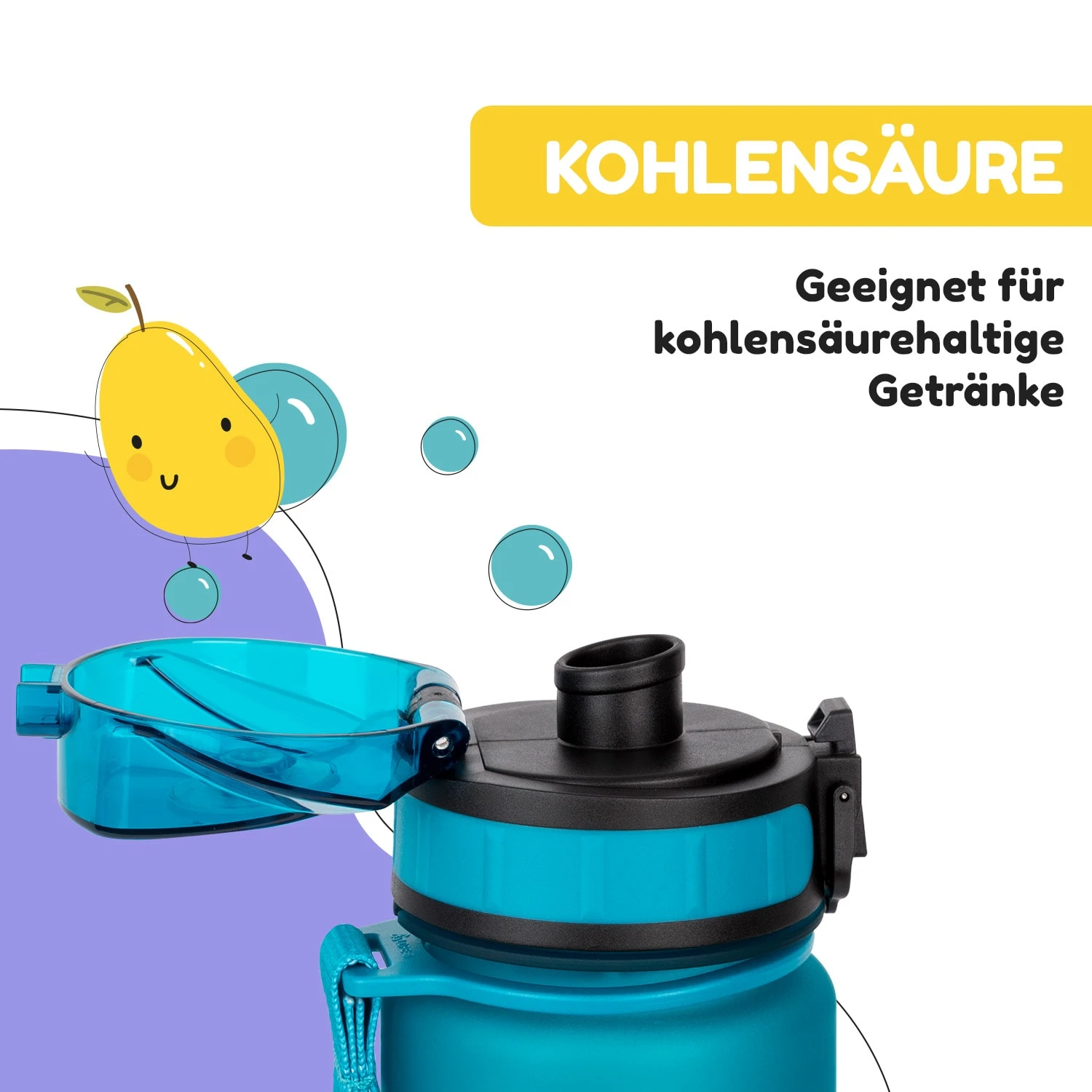 Schmatzfatz Trinkflasche Sportflasche 500 Ml 24 Cm Tritan 7 Schmatzfatz Trinkflasche Sportflasche 500 Ml 24 Cm Tritan – Bild 5