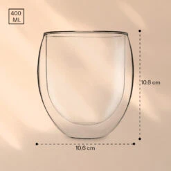 Feelino Gläser 6x400ml -Küchenbedarf Angebote 10040455 yy 0007 dimensions