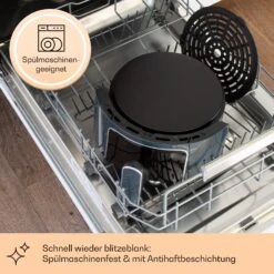 Crisp-Pro Heißluftfritteuse Air Fryer 1400W 3,5 Ltr 8 Programme Timer 11 Crisp-Pro Heißluftfritteuse Air Fryer 1400W 3,5 Ltr 8 Programme Timer -Küchenbedarf Angebote 10040701 de 0004 logo