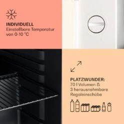 PopLife 48 Getränkekühler Kühlschrank 0-10 °C Retro-Design 12 PopLife 48 Getränkekühler Kühlschrank 0-10 °C Retro-Design -Küchenbedarf Angebote 10040737 de 0004 usp