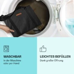 Einkaufstasche 3er Set Wiederverwendbar Waschbar Faltbar Verstärkt -Küchenbedarf Angebote 10040843 de 0004 logo