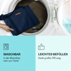 Einkaufstasche 4er Set Wiederverwendbar Waschbar Faltbar Verstärkt -Küchenbedarf Angebote 10040844 de 0004 logo