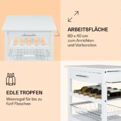 Louisiana Servierwagen Küchenwagen 5 Etagen Holz Handtuchhalter Mobil 12 Louisiana Servierwagen Küchenwagen 5 Etagen Holz Handtuchhalter Mobil -Küchenbedarf Angebote 10041122 de 0003 logo