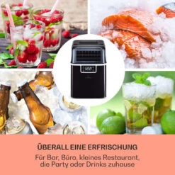 Chios Eiswürfelmaschine 20 Kg/24 H Auto-Clean 3,2-Liter Wassertank -Küchenbedarf Angebote 10041144 de 0003 logo