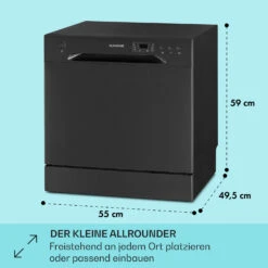 Amazonia 8 Geschirrspülmaschine 1620 Watt Für 8 Maßgedecke 49 DB Aquastop 13 Amazonia 8 Geschirrspülmaschine 1620 Watt Für 8 Maßgedecke 49 DB Aquastop -Küchenbedarf Angebote 10041204 de 0005 usp