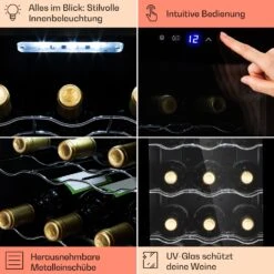 Barolo 12 Uno Weinkühlschrank 37 Ltr 12 Flaschen 11-18°C SingleZone 14 Barolo 12 Uno Weinkühlschrank 37 Ltr 12 Flaschen 11-18°C SingleZone -Küchenbedarf Angebote 10041205 de 0005 usp