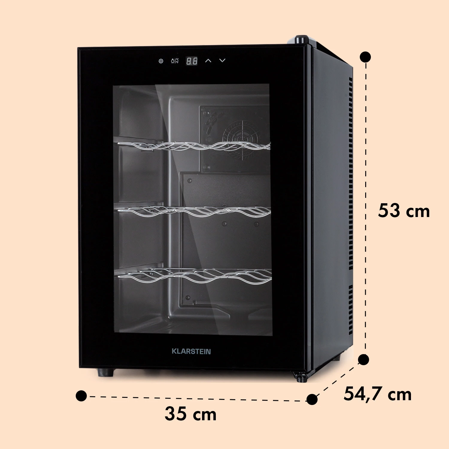 Barolo 12 Uno Weinkühlschrank 37 Ltr 12 Flaschen 11-18°C SingleZone 10 Barolo 12 Uno Weinkühlschrank 37 Ltr 12 Flaschen 11-18°C SingleZone – Bild 8