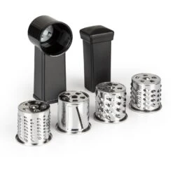 Mighty Mince Reibeaufsatz Kopf Mit Stopfer 4 Reiben Kunststoff Aluminium