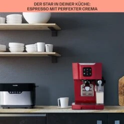 BellaVita Kaffeemaschine 3-in-1 1450 W 20 Bar Milchschäumer -Küchenbedarf Angebote 10041240 de 0004 usp