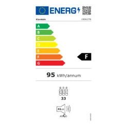 El Dorado 89 Humidor & Weinkühlschrank Touch 89L LED -Küchenbedarf Angebote 10041276 energy label