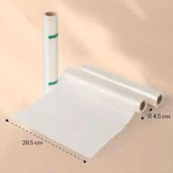 Forli Vakuumierbeutel 2 Rollen Je 28 X 300 Cm Widerstandsfähig Reißfest Kochfest -Küchenbedarf Angebote 10041375 yy 0004 dimensions