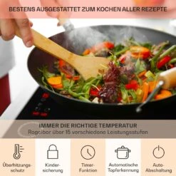 Magnichef 4 Einbaukochfeld Induktion 4 Zonen 7000W Glaskeramik -Küchenbedarf Angebote 10041380 de 0005 usp