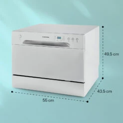 Havasia UV 6 Geschirrspüler UV-Licht Freistehend 1380W -Küchenbedarf Angebote 10041823 yy 0007 dimensions