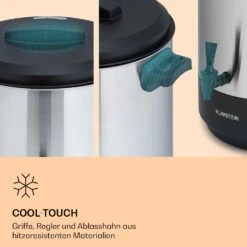 Abbey 40 Einkochautomat Getränkespender 40L 100°C 180min Edelstahl 14 Abbey 40 Einkochautomat Getränkespender 40L 100°C 180min Edelstahl -Küchenbedarf Angebote 10041839 de 0005 logo