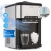 Aqueous Eiswürfelmaschine 3-in-1: Eiswürfel, Wasserspender: Heiß & Kalt 20 Kg/24h