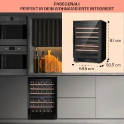 Vinovilla 50 Duo Zweizonen-Weinkühlschrank 53l 17 Fl. 3-Farben Glastür -Küchenbedarf Angebote 10041899 de 0006 usp