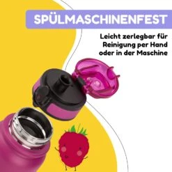 Wakaba Thermosflasche 550 Ml Edelstahl Tritan BPA-frei -Küchenbedarf Angebote 10045264 de 0004 usp