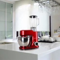 Carina Rossa Set 800W Küchenmaschine Plus 1,5L Blender Krug 15 Carina Rossa Set 800W Küchenmaschine Plus 1,5L Blender Krug -Küchenbedarf Angebote 60000778 yy 0009 ambient Klarstein SET Carina Rossa Kuechenmaschine reedit