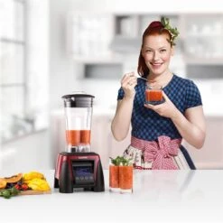 Herakles 8G Standmixer Rot Mit Cover 1800W 2,4 PS 2 Liter BPA-frei -Küchenbedarf Angebote 60001596 yy 0003 titel enie Klarstein Herakles 8G Standmixer