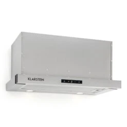 Vinea Dunstabzugshaube Umluftset 60cm 610m³/h Aktivkohlefilter Silber -Küchenbedarf Angebote 60002221 yy 0004 titel Klarstein Vinea Unterbau Dunstabzugshaube silber