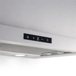 Vinea Dunstabzugshaube Umluftset 60cm 610m³/h Aktivkohlefilter Silber -Küchenbedarf Angebote 60002221 yy 0006 detail Klarstein Vinea Unterbau Dunstabzugshaube silber