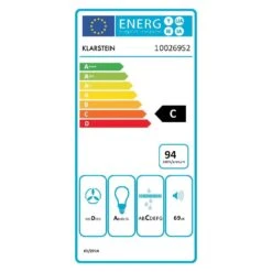 Bon Vivant Rouge Dunstabzugshaube Umluftset Aktivkohlefilter Rot -Küchenbedarf Angebote 60002232 energy label