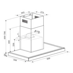 Bon Vivant Rouge Dunstabzugshaube Umluftset Aktivkohlefilter Rot -Küchenbedarf Angebote 60002232 yy 0008 logo Klarstein Bon Vivant Rouge Dunstabzugshaube