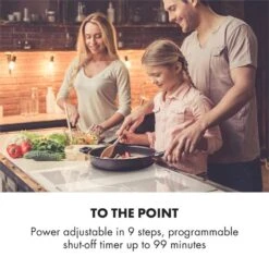 Gusteau Delicatessa Einbau-Ofen-Set Induktion 7000W 64Ltr Weiß Edelstahl -Küchenbedarf Angebote 60002590 yy 0008 logo Klarstein Delicatessa 60 Induktionskochfeld weiss