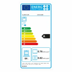 Gusteau Delicatessa Einbau-Ofen-Set Induktion 7000W Schwarz Edelstahl -Küchenbedarf Angebote 60002594 energy label